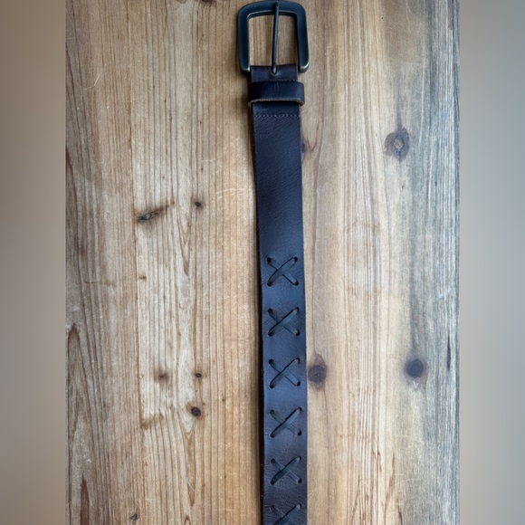 JOHNSTON & MURPHY Leather Belt 44 - Picture 4 of 5